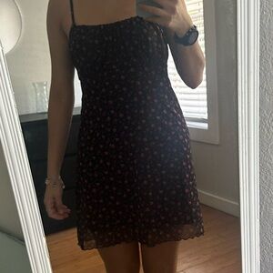 HOLLISTER FLOWY FLOWER DRESS WOMENS XS/S